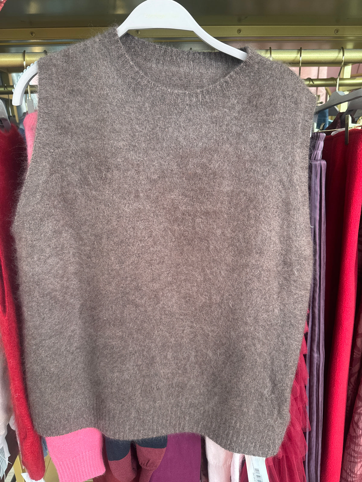 Luxury Merino Wool, Cashmere & Silk Knitted Vest