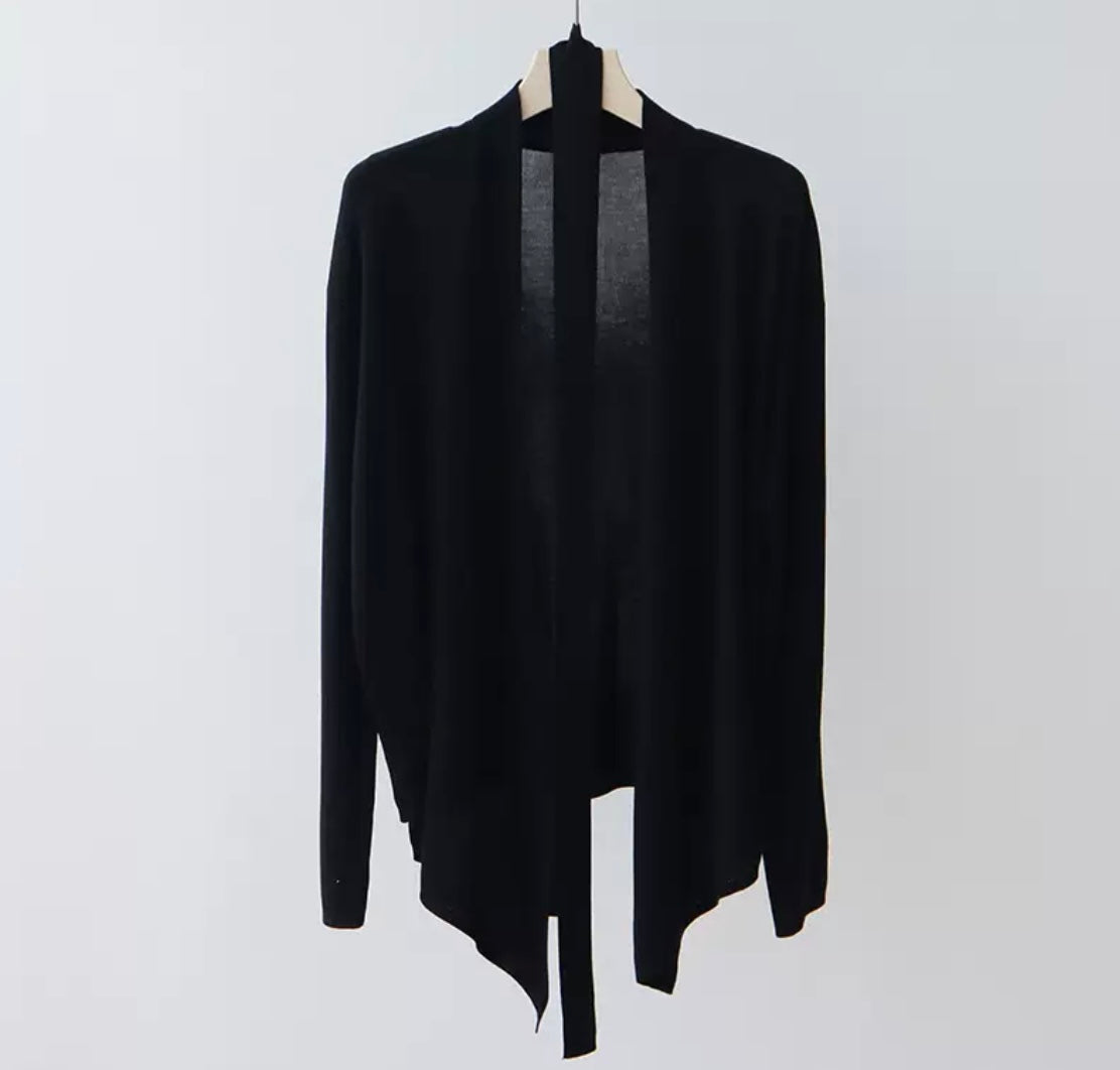 Lightweight Open Cardigan