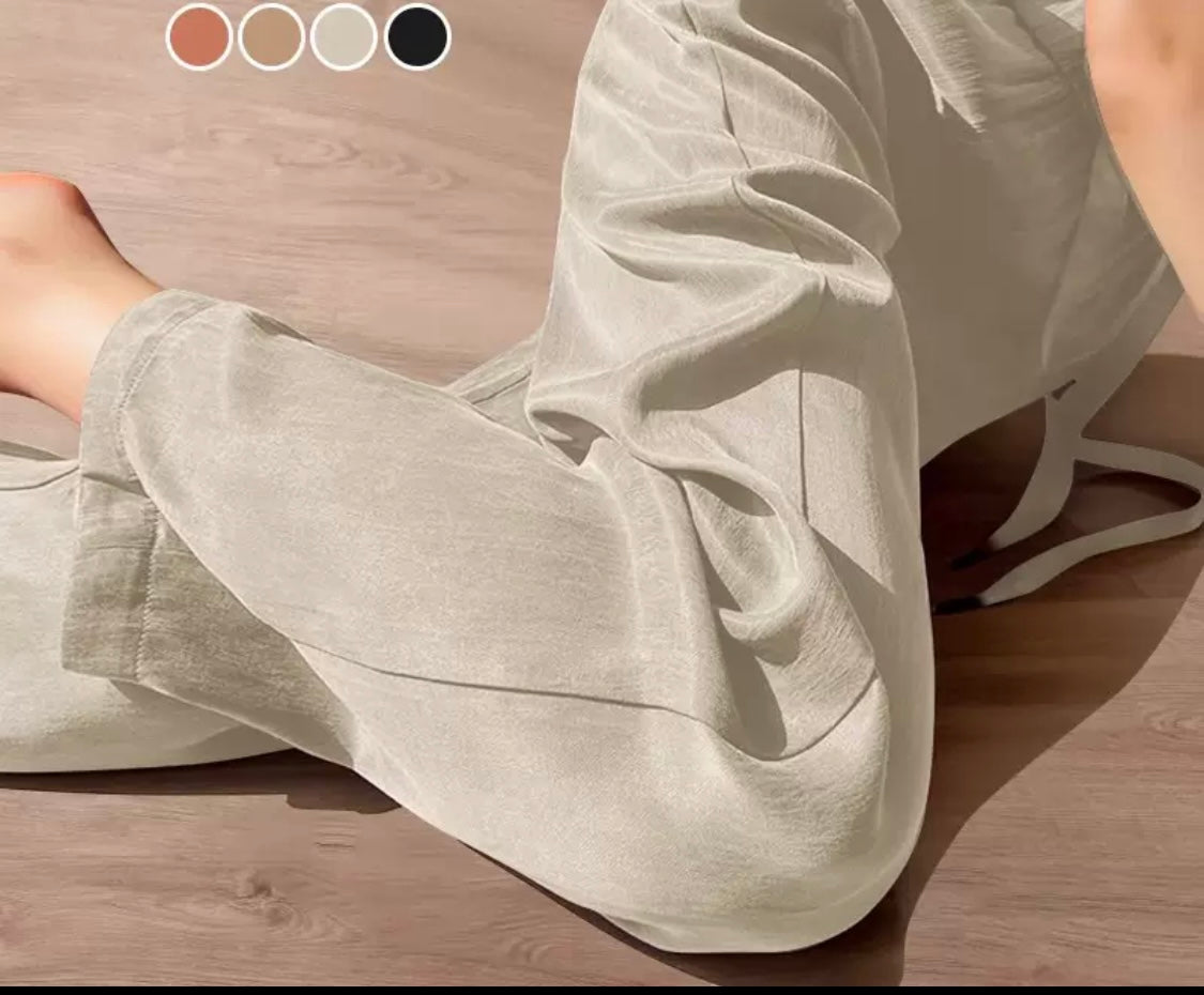 Lightweight Drawstring Trousers
