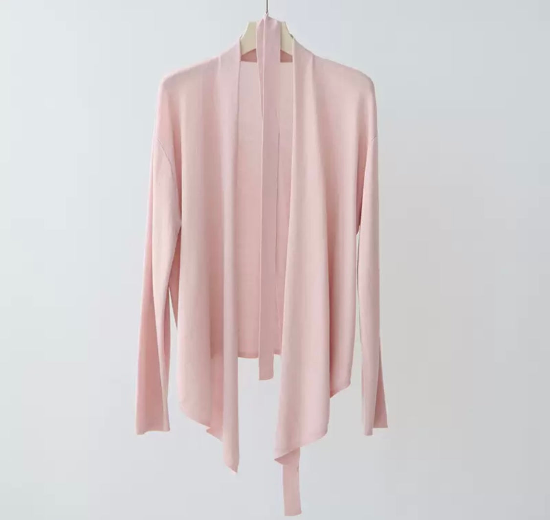 Lightweight Open Cardigan