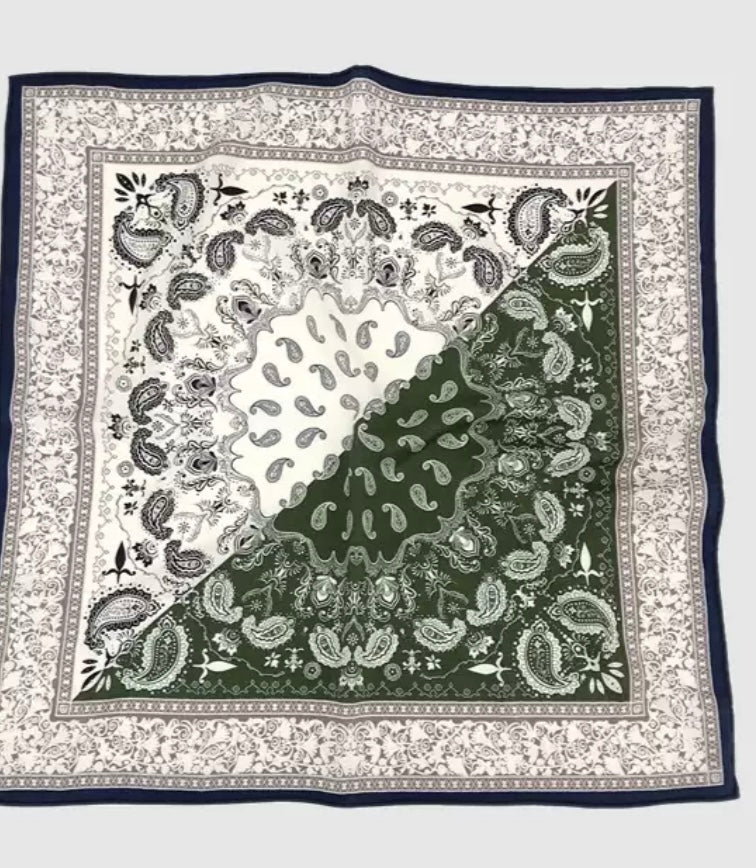 Elegant Silk & Wool Blend Scarf