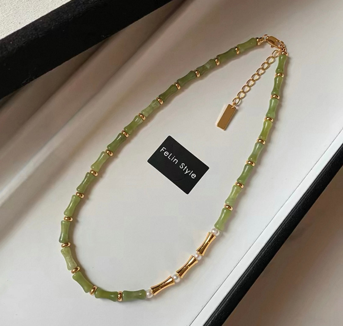 Beaded & natural-inspired necklaces