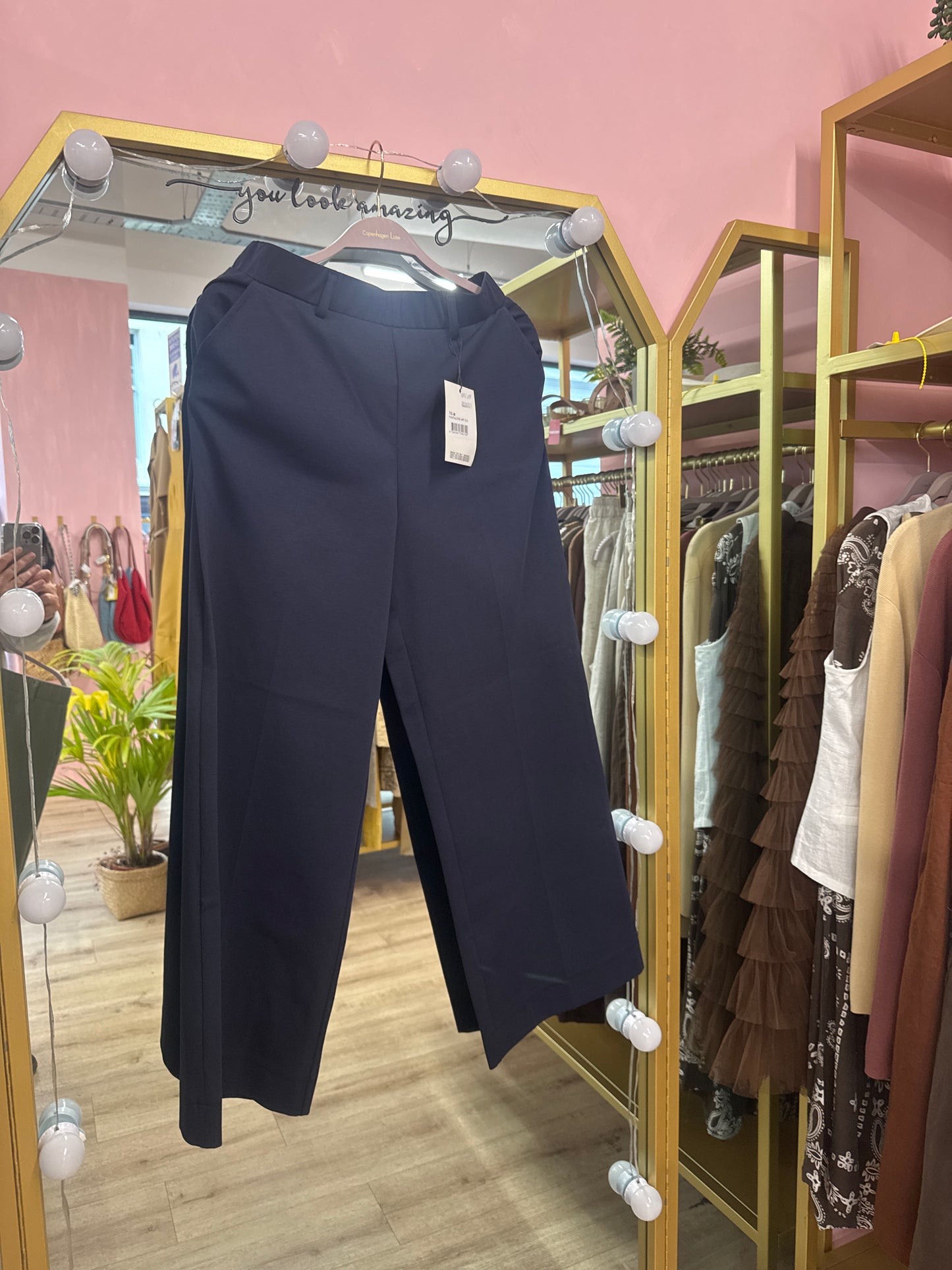 Cotton-Blend Everyday Trousers