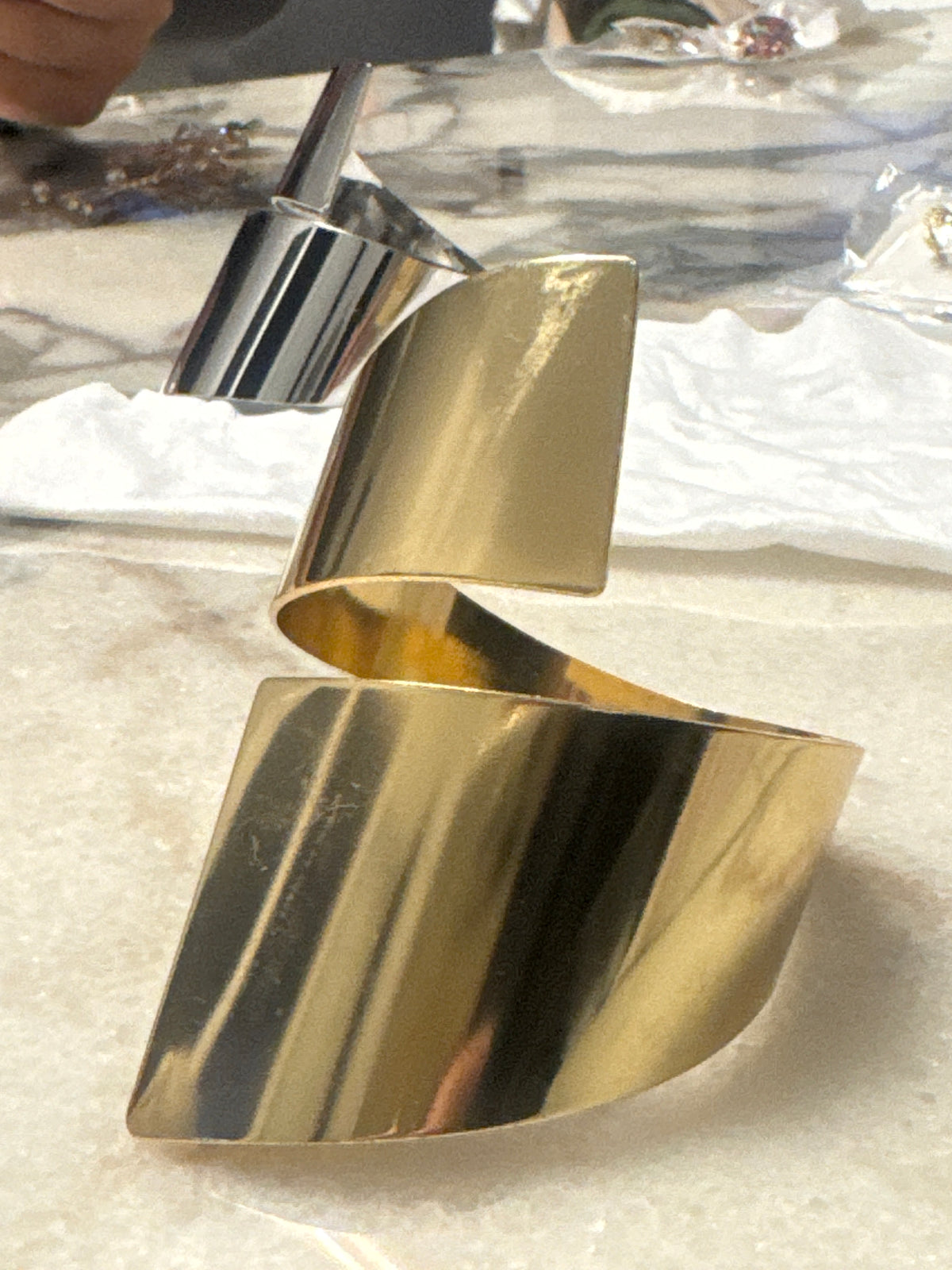Women’s Statement Cuff Bracelets – Gold & Silver Tone