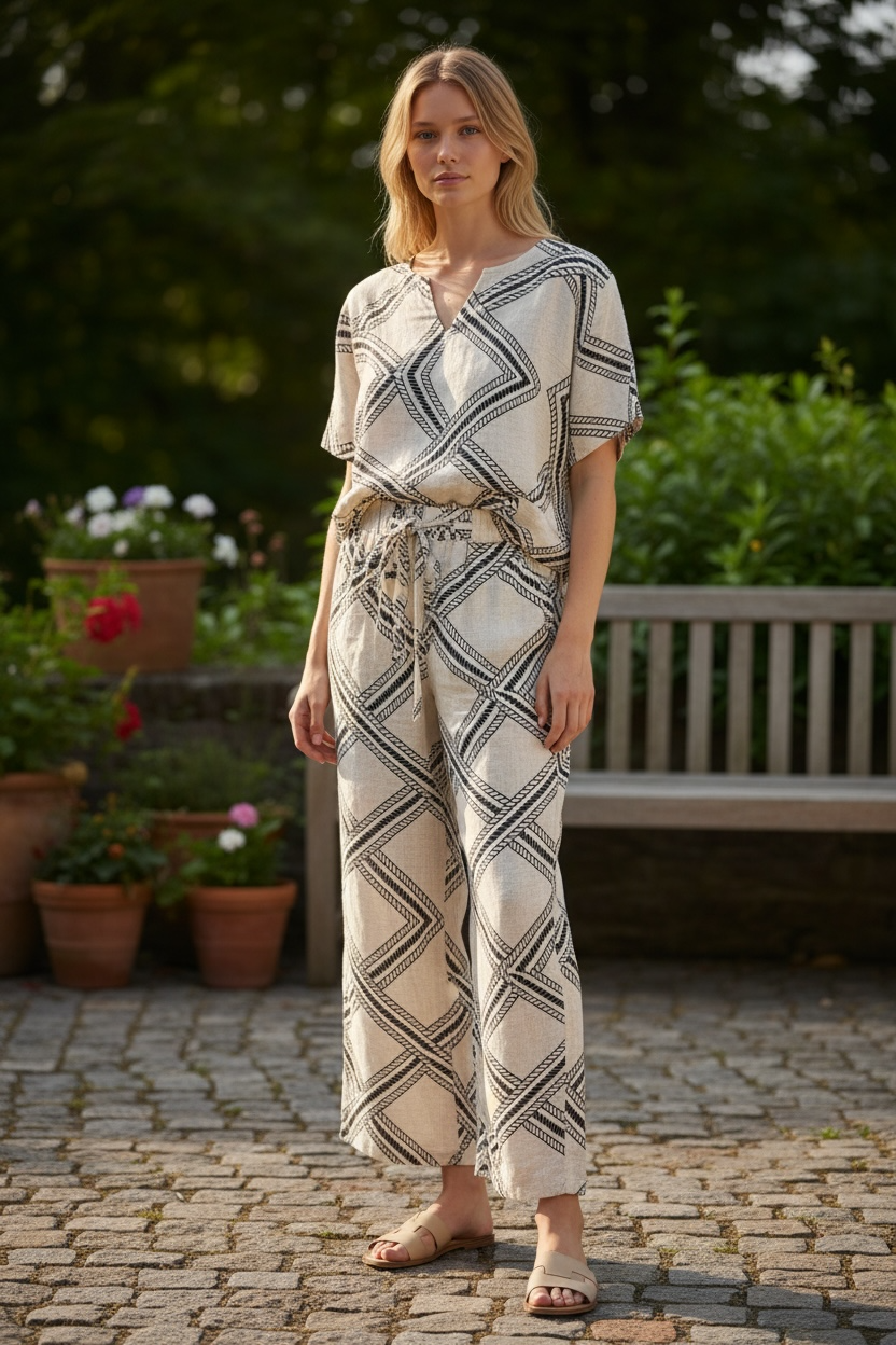 Natural Linen Set – Effortless Summer Style