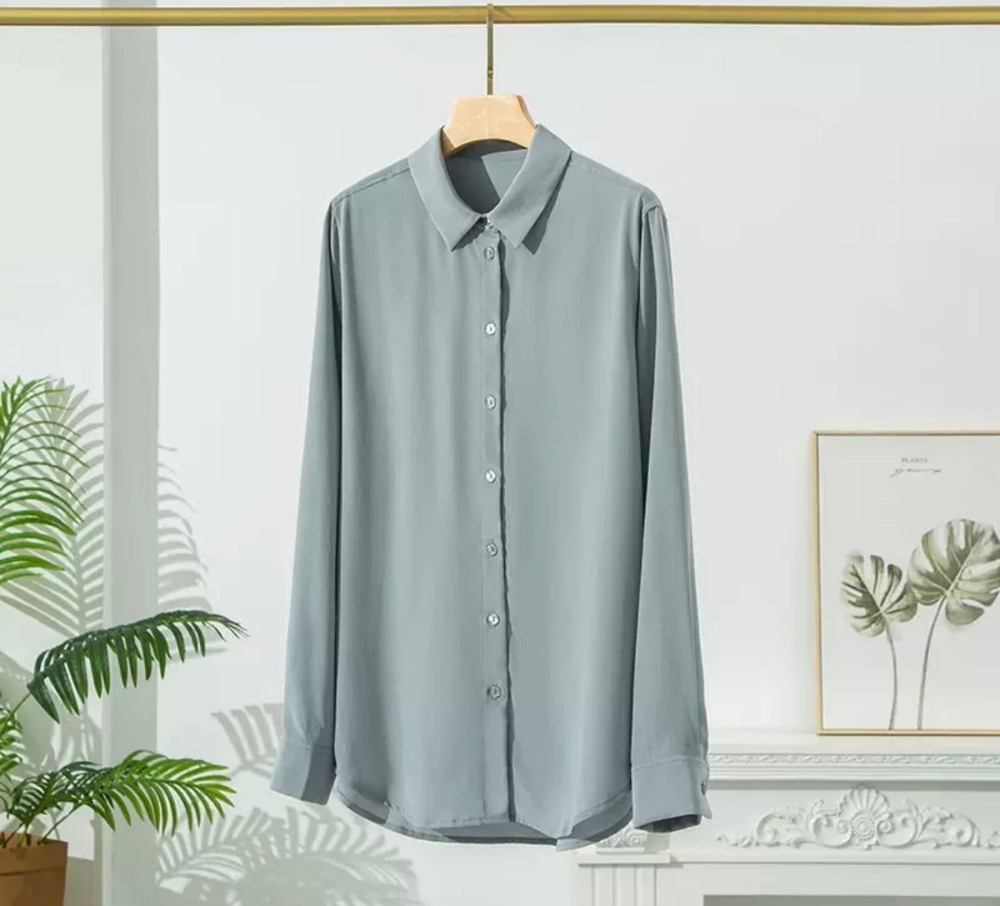 Mulberry Silk Classic Shirt