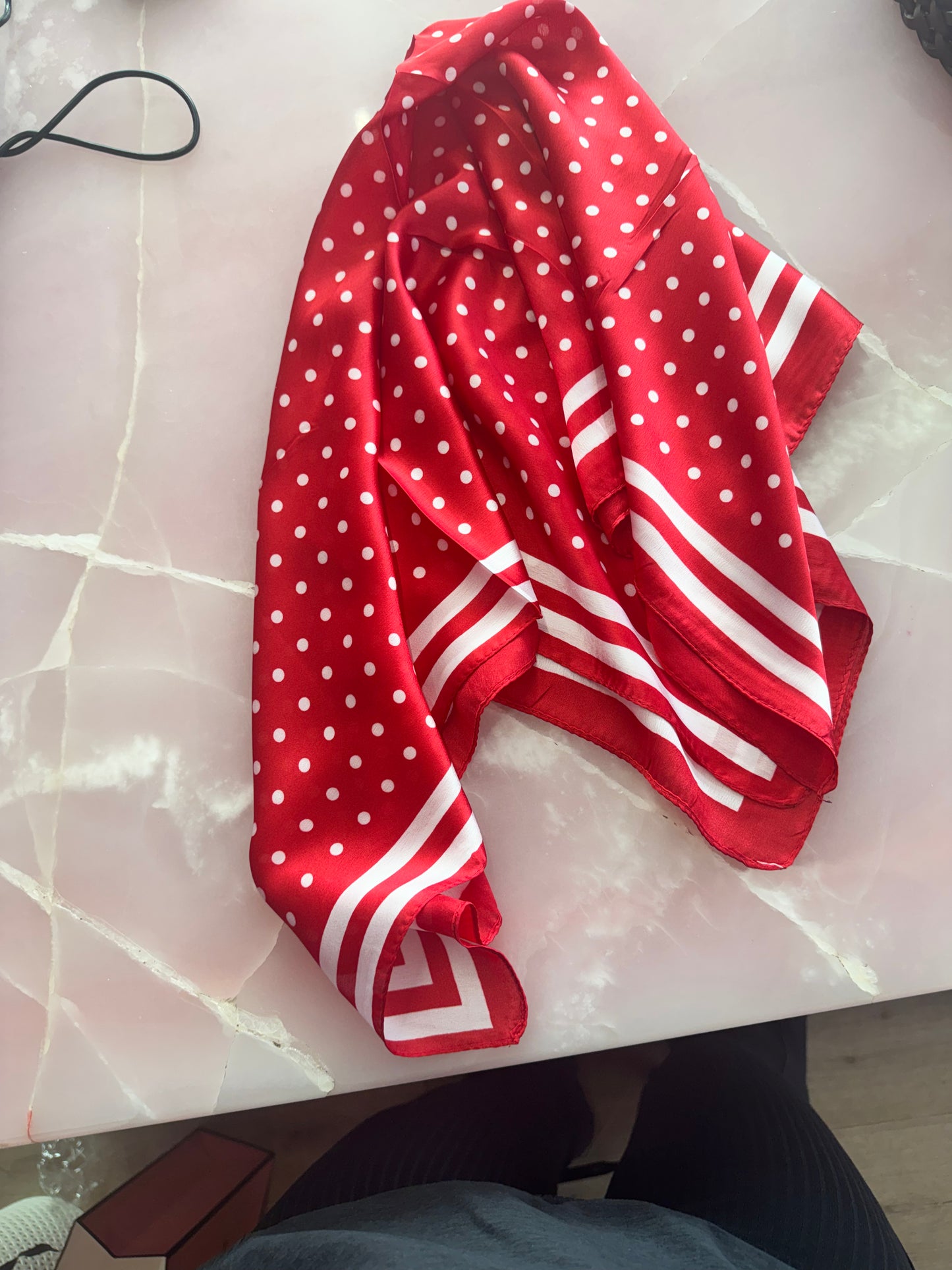 Silk Print Scarf