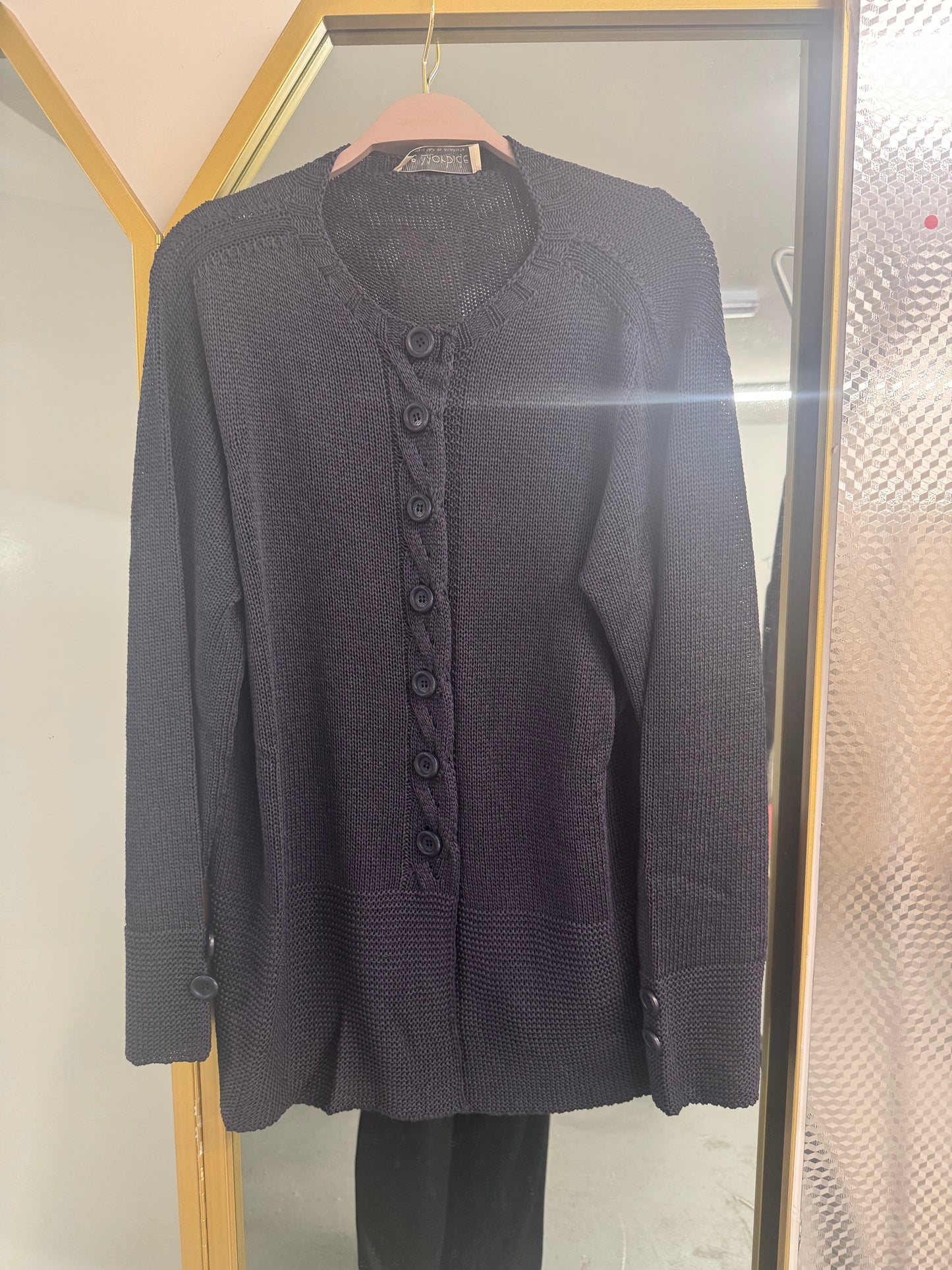 Le Morbide Long Cotton-Blend Cardigan