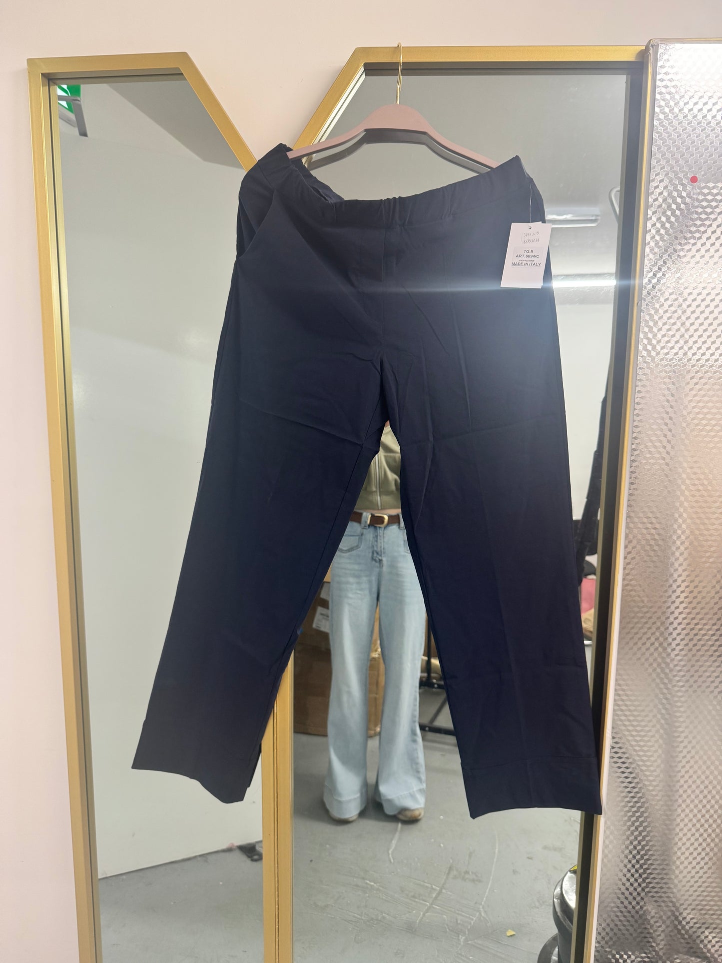 Soft Viscose Stretch Trousers