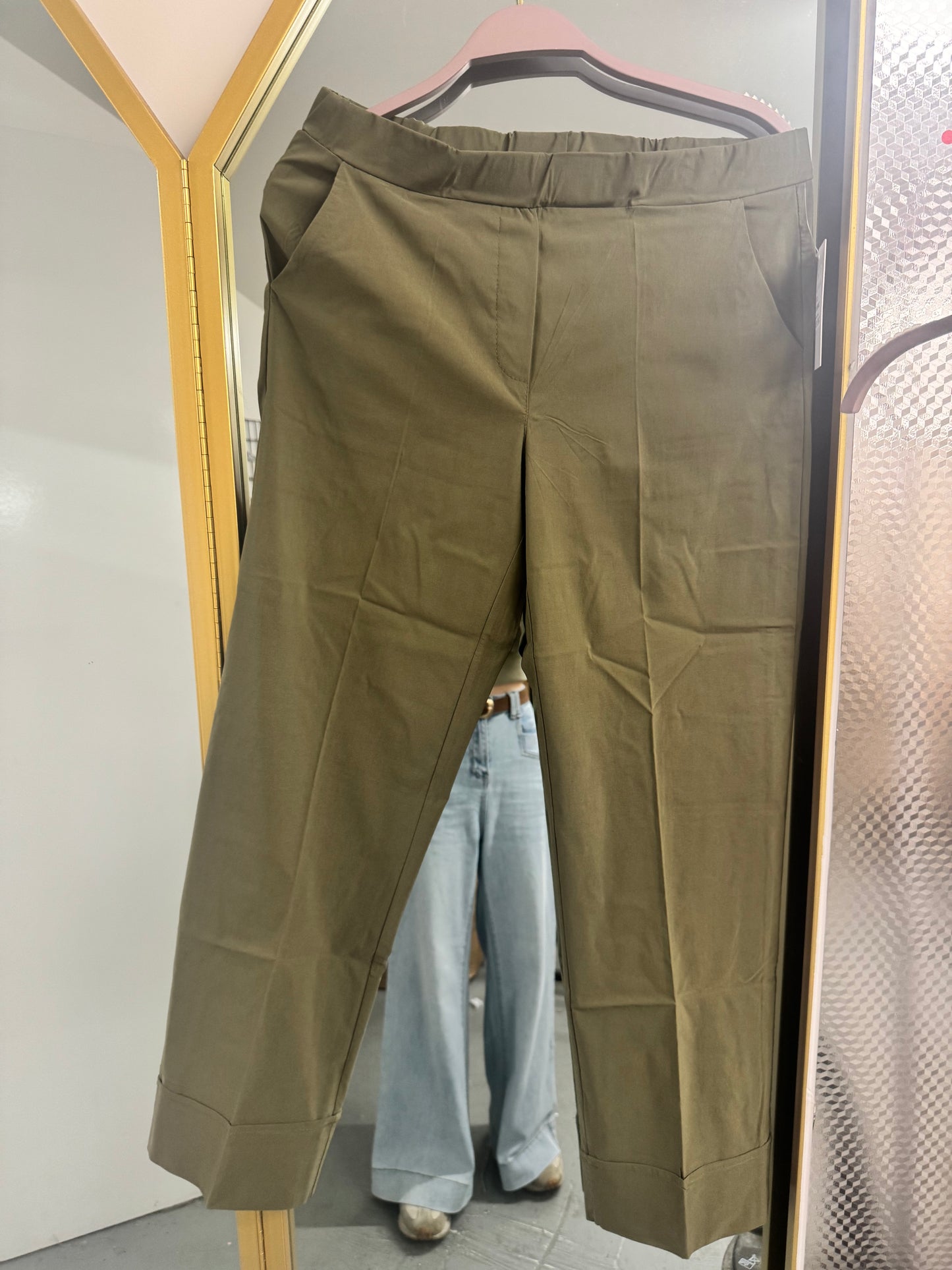 Soft Viscose Stretch Trousers