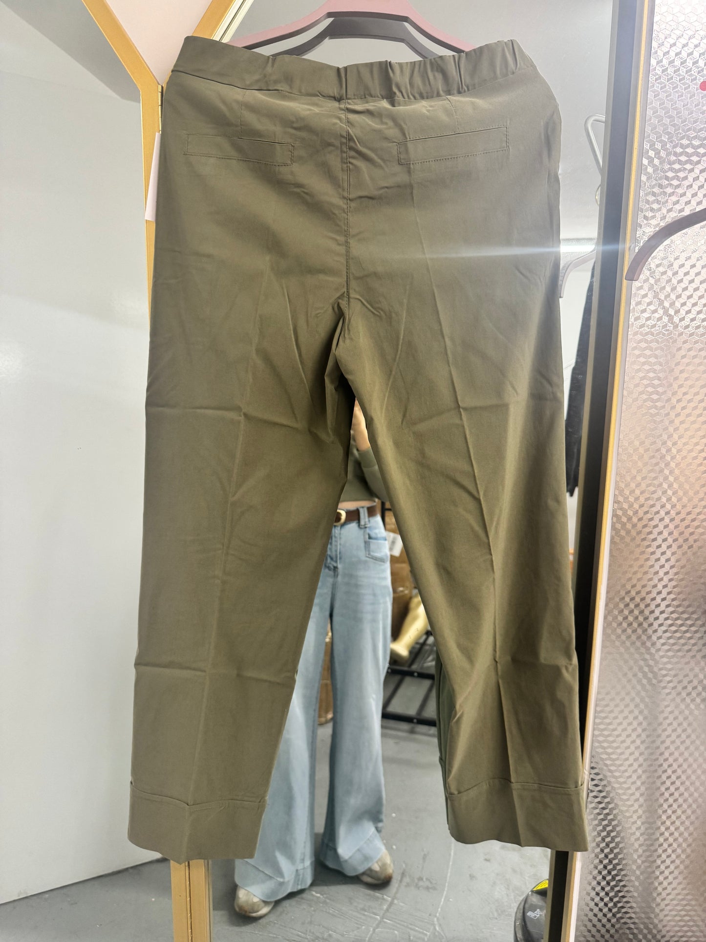 Soft Viscose Stretch Trousers
