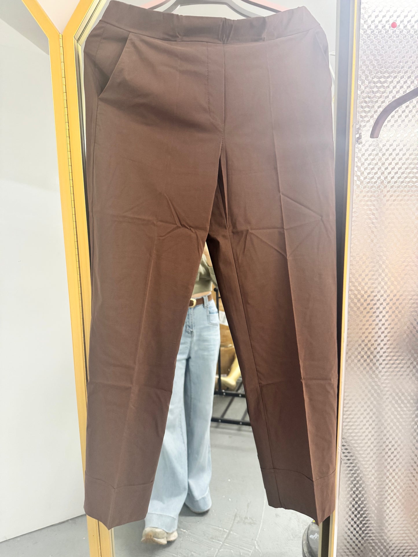 Soft Viscose Stretch Trousers