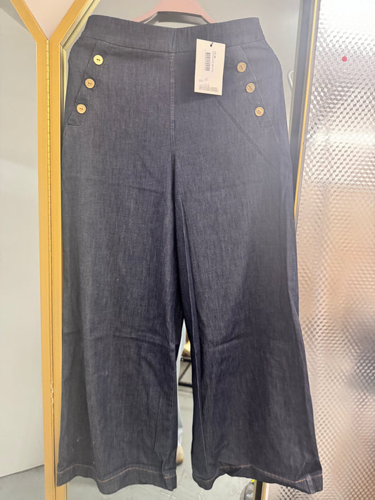 Cotton-Rich Stretch Trousers