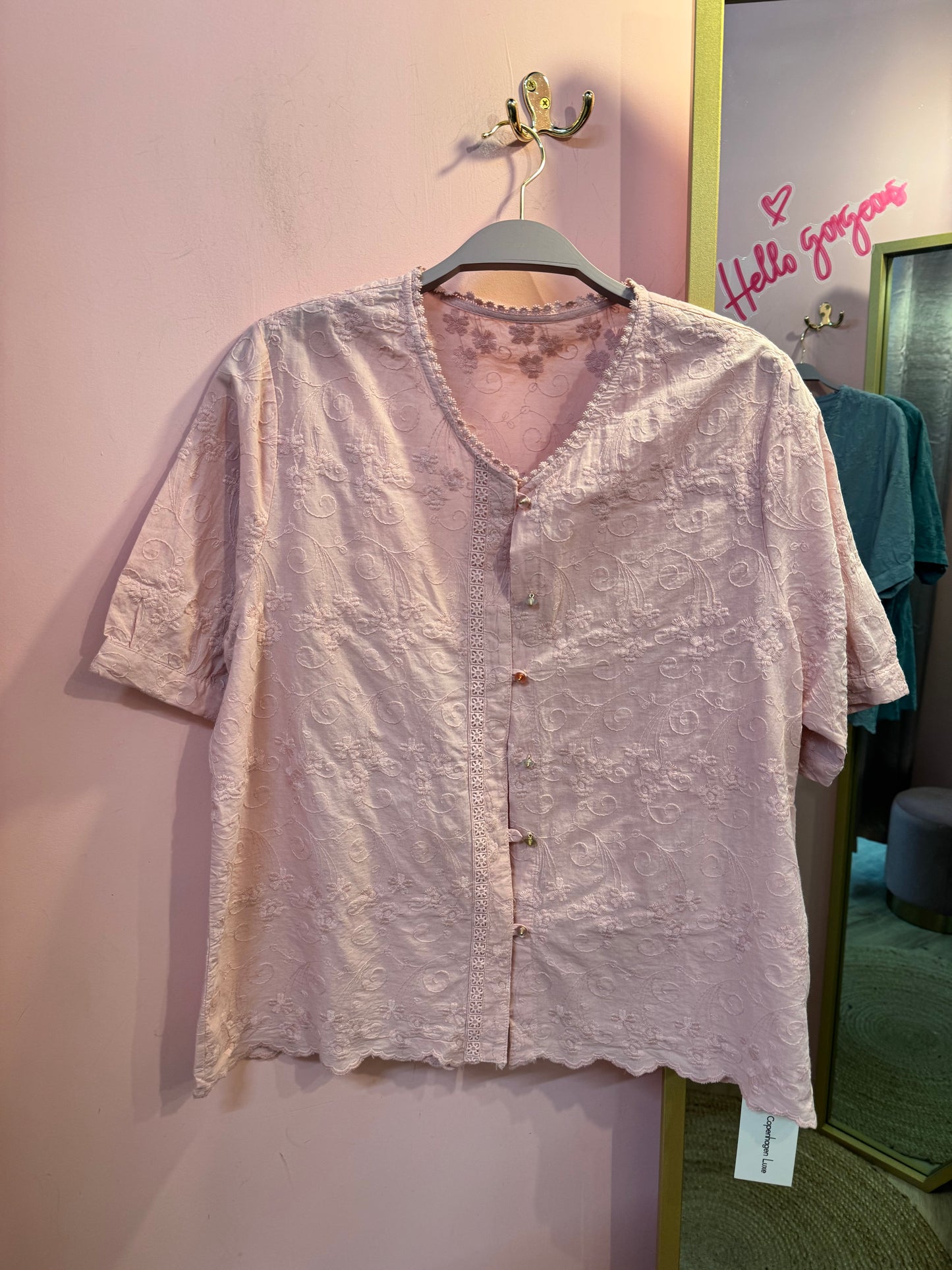 Premium cotton Embroidered Blouse