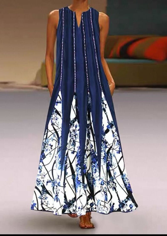 Midnight Blossom Maxi