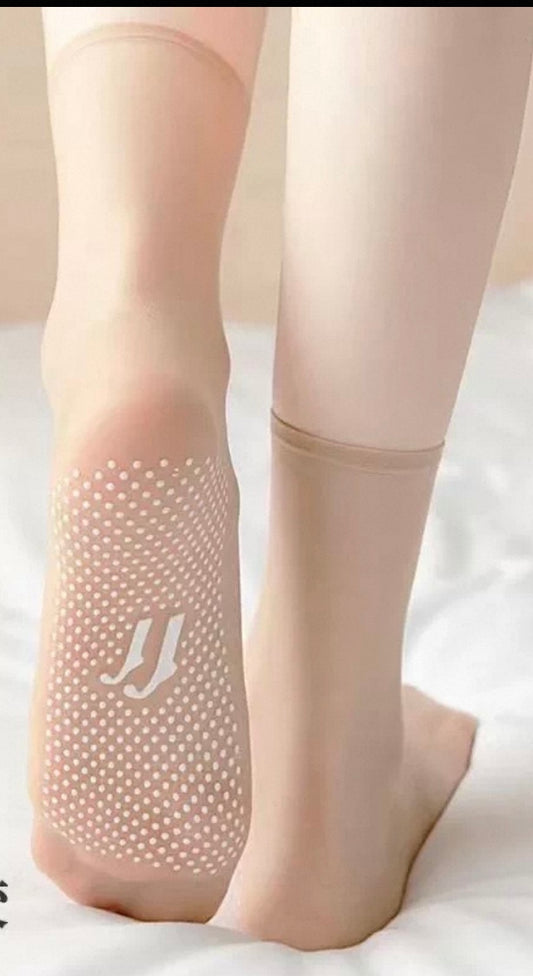Anti-Slip Transparent Footsies