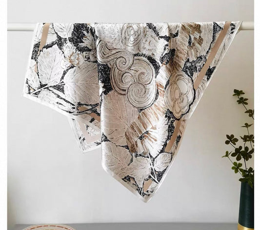 Artistic design with a luxurious feel 100% silk