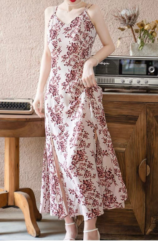 Vintage Rose Slip Dress