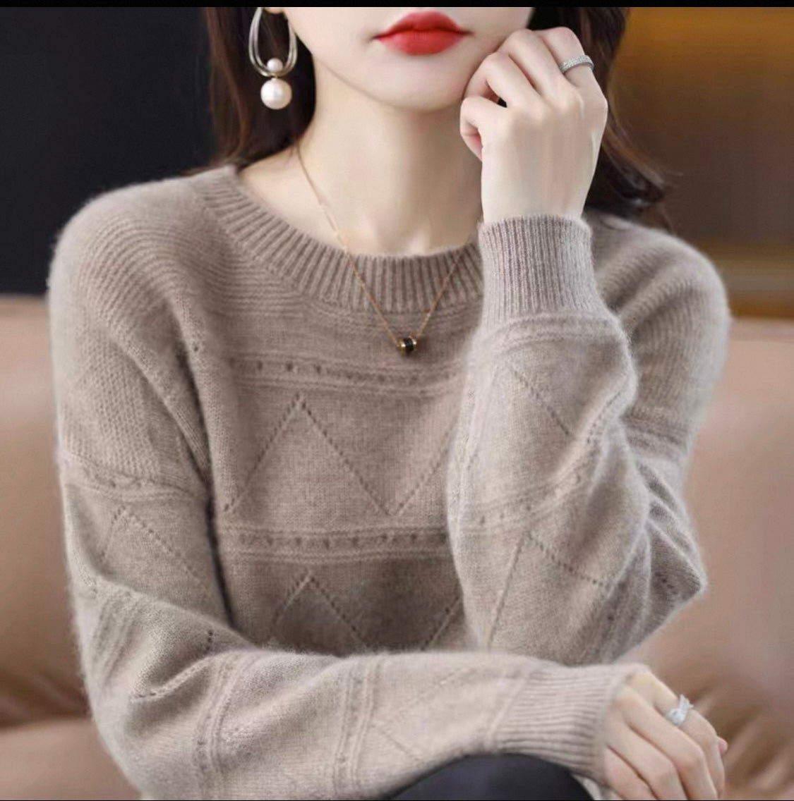 Textured Jumper