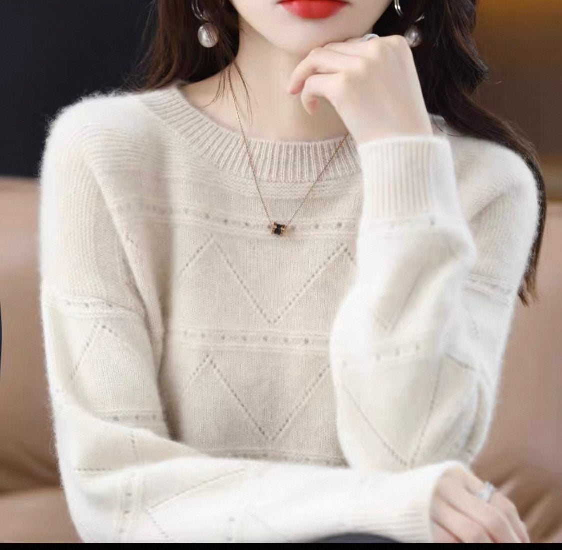 Textured Jumper