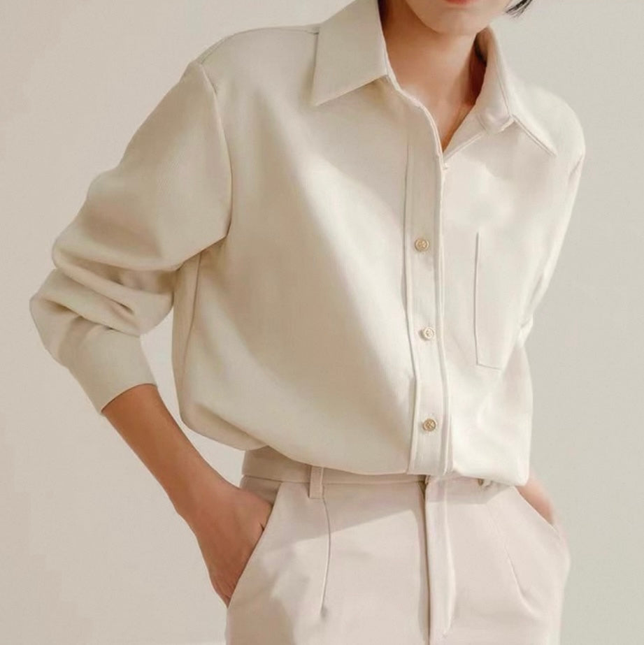 Classic White Cotton Shirt
