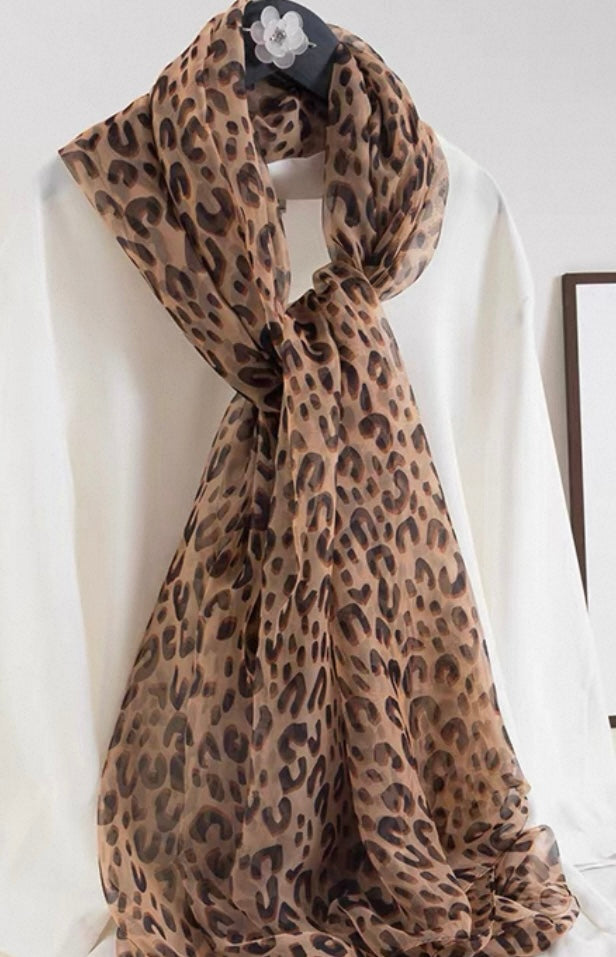 Striped Autumn Tones Scarf