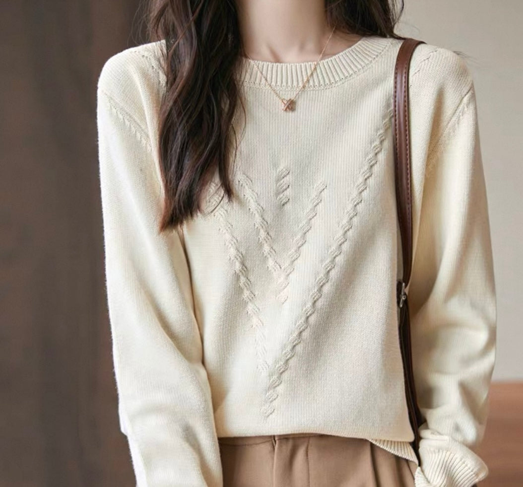 Textured Sweater