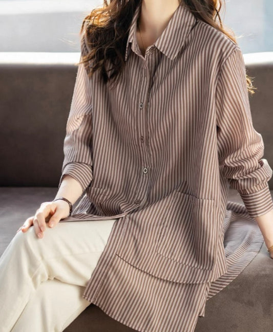 Striped Oversized Shirt