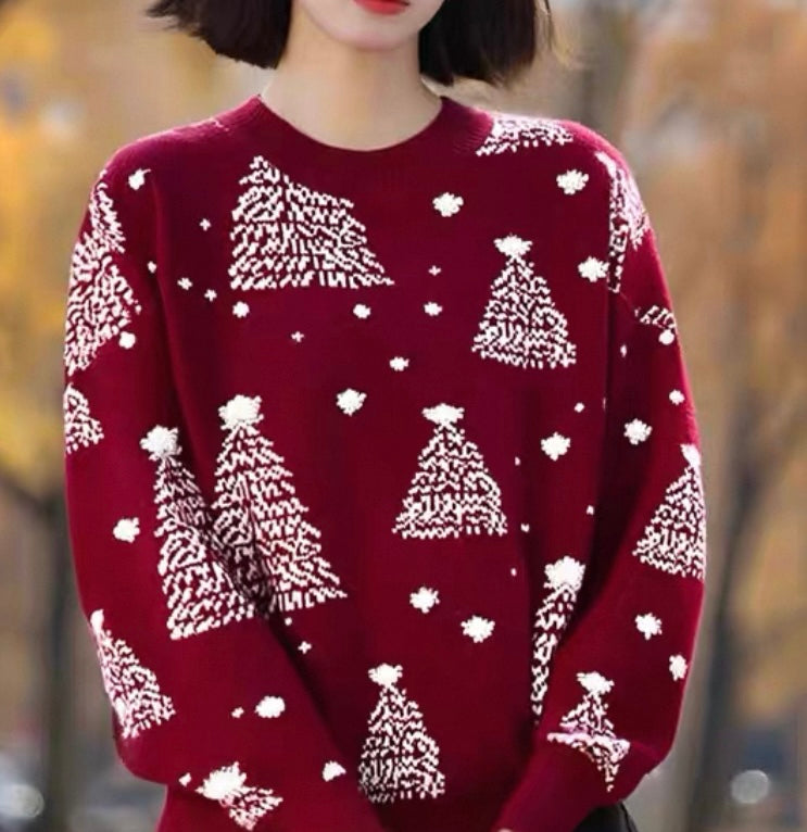 Christmas Tree Knit Jumper