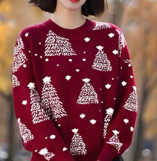 Christmas Tree Knit Jumper