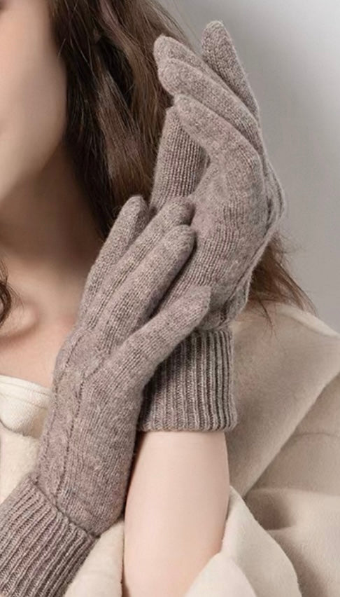 Soft Knit Gloves