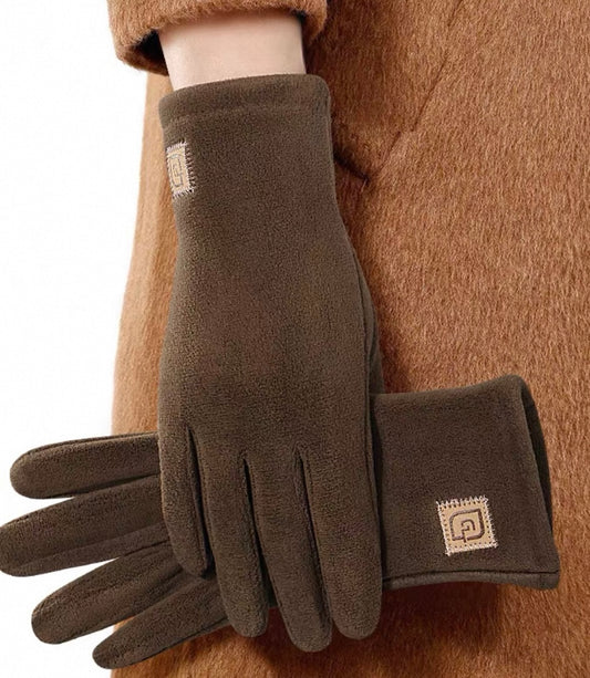 Suede-Touch Gloves