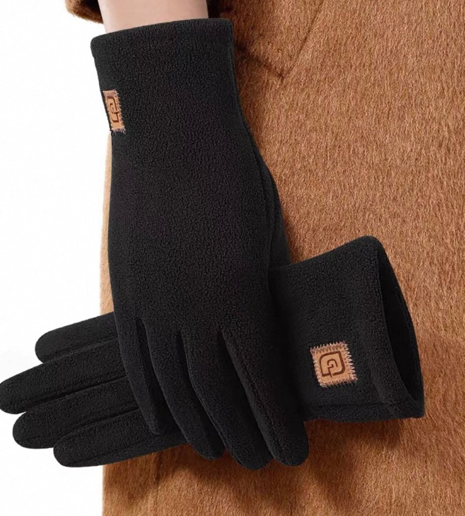Suede-Touch Gloves