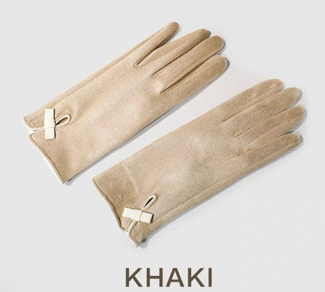 Elegant Bow Gloves