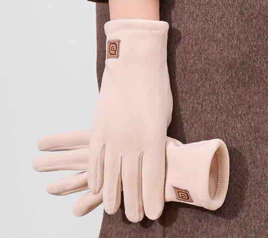 Classic Suede-Touch Gloves