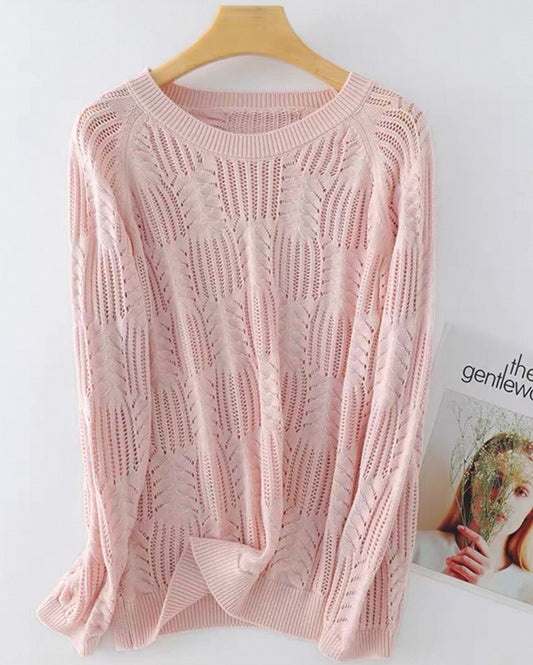Open-Knit Jumper