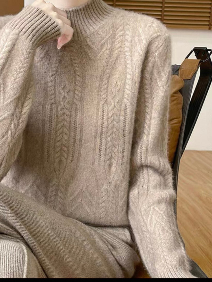 Textured Wool Jumper