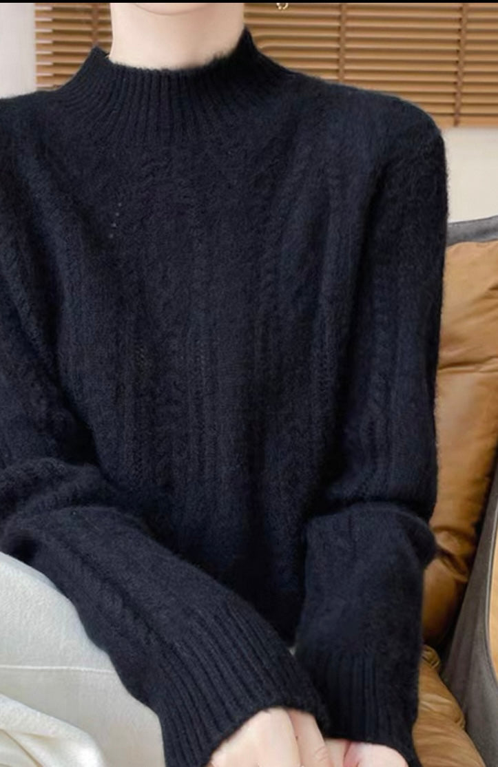 Textured Wool Jumper