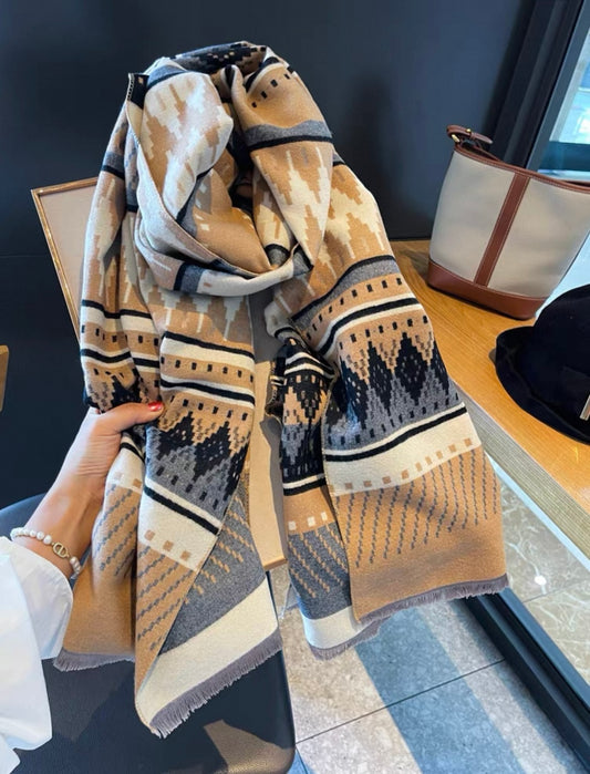 Geometric Scarf