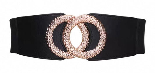 Black Belt – Double Gold Rings