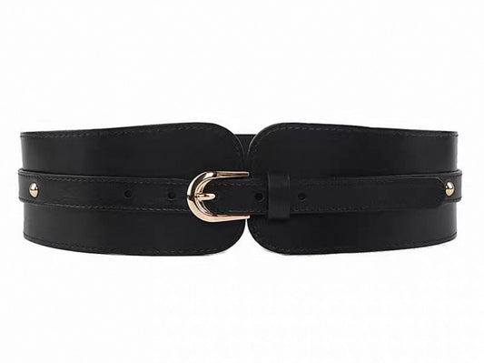 Wide Leather Belt
