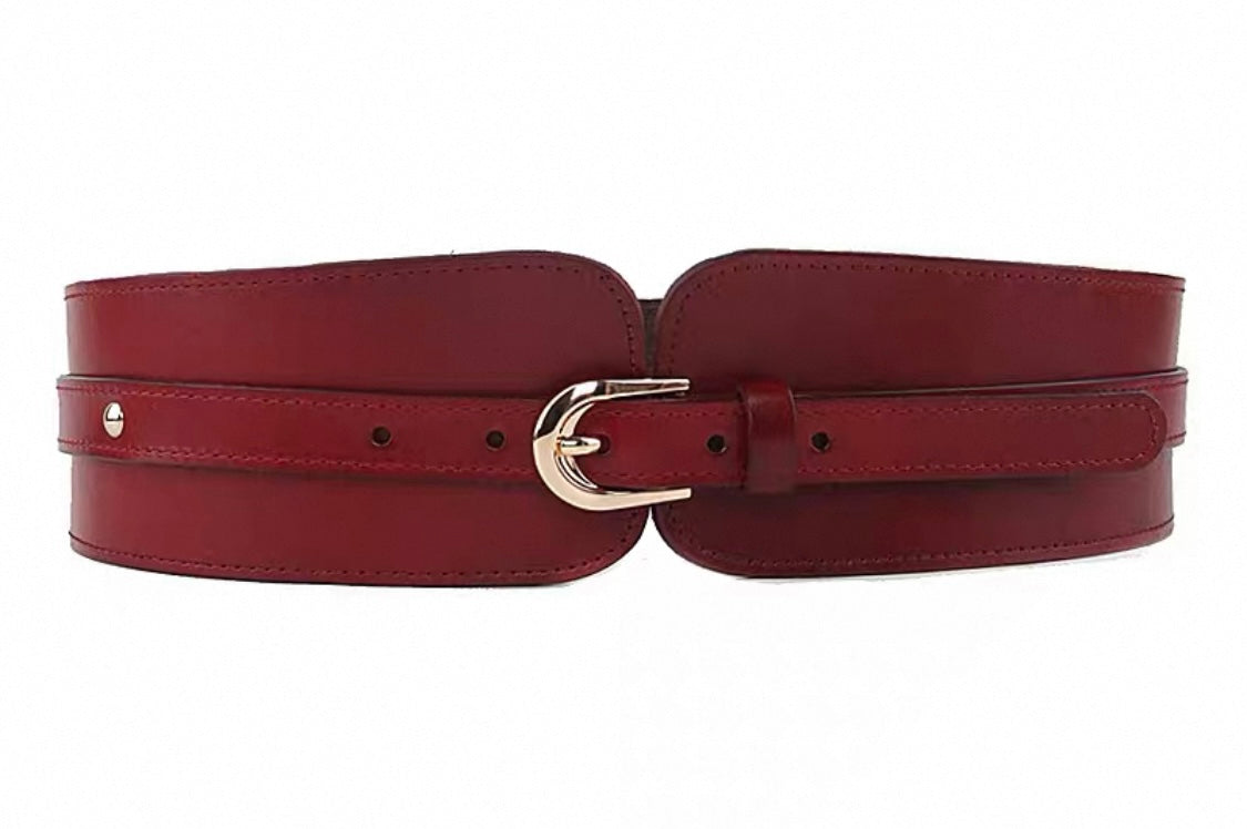 Wide Leather Belt