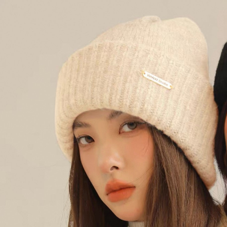 Merino Wool Blend Beanie