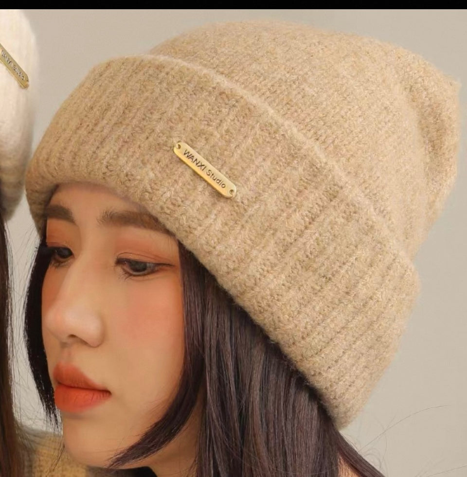 Merino Wool Blend Beanie