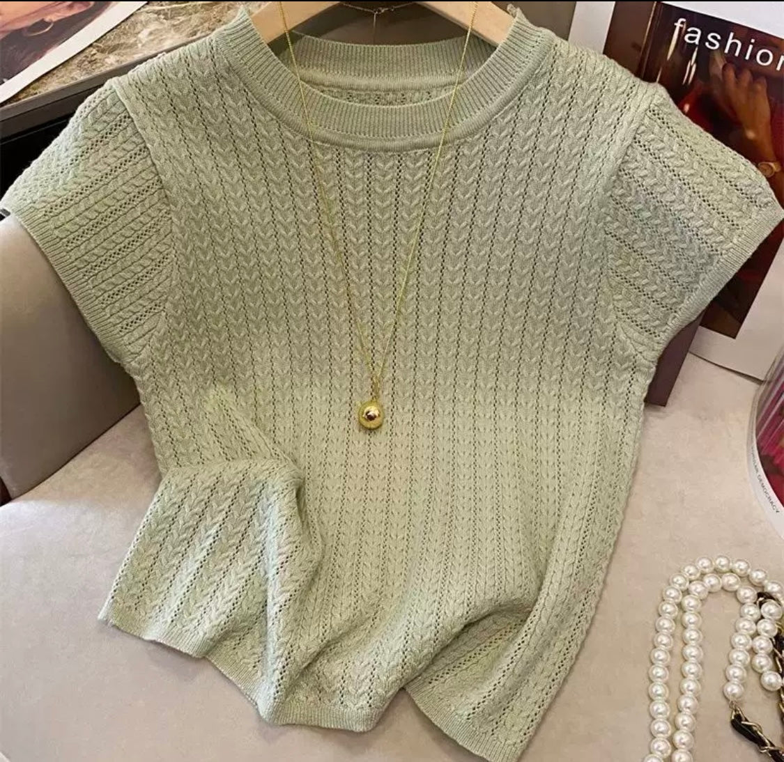 Lightweight Knit Top – Soft Comfort Fit