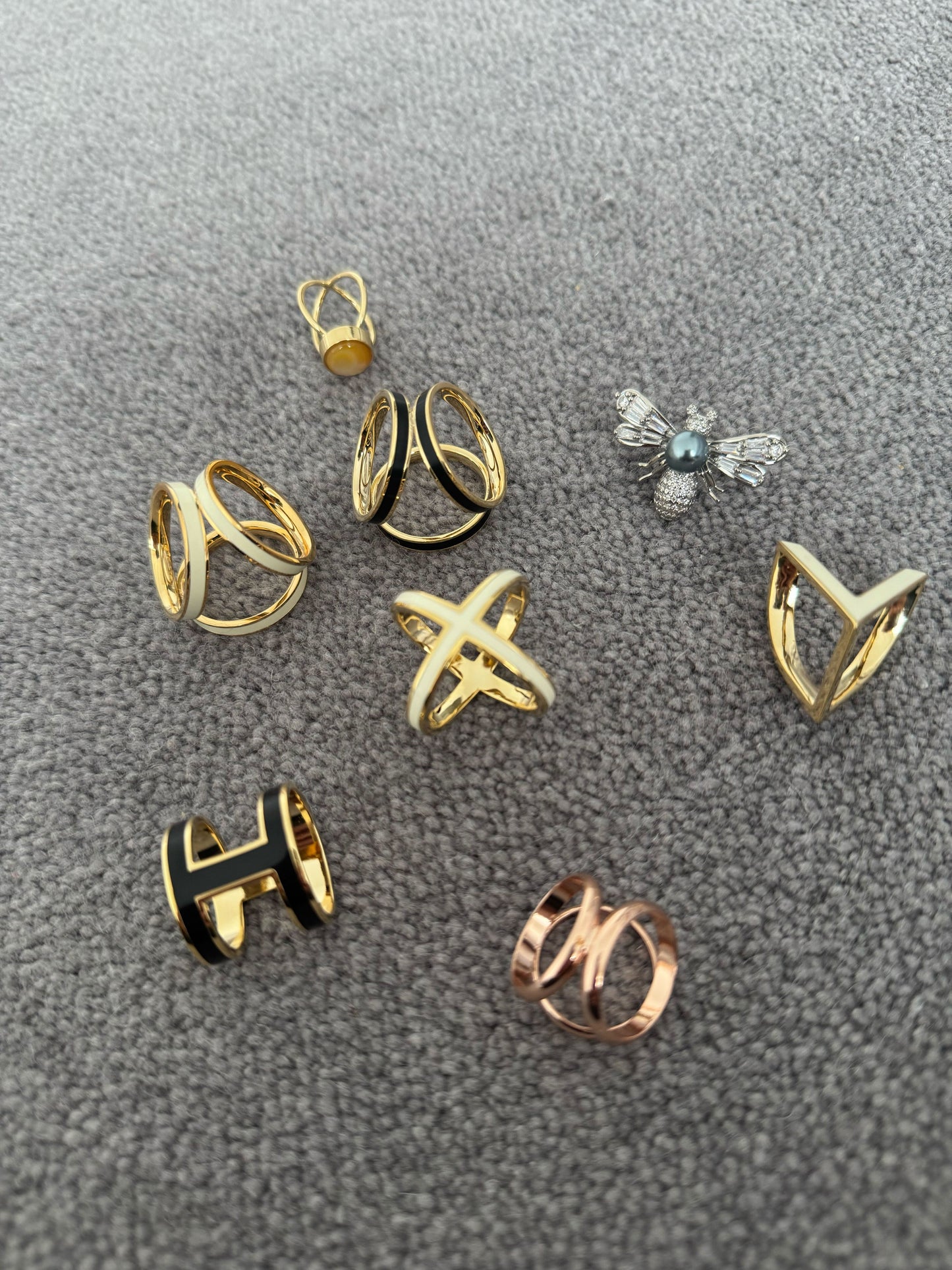 Elegant Scarf Holders – Assorted Designs