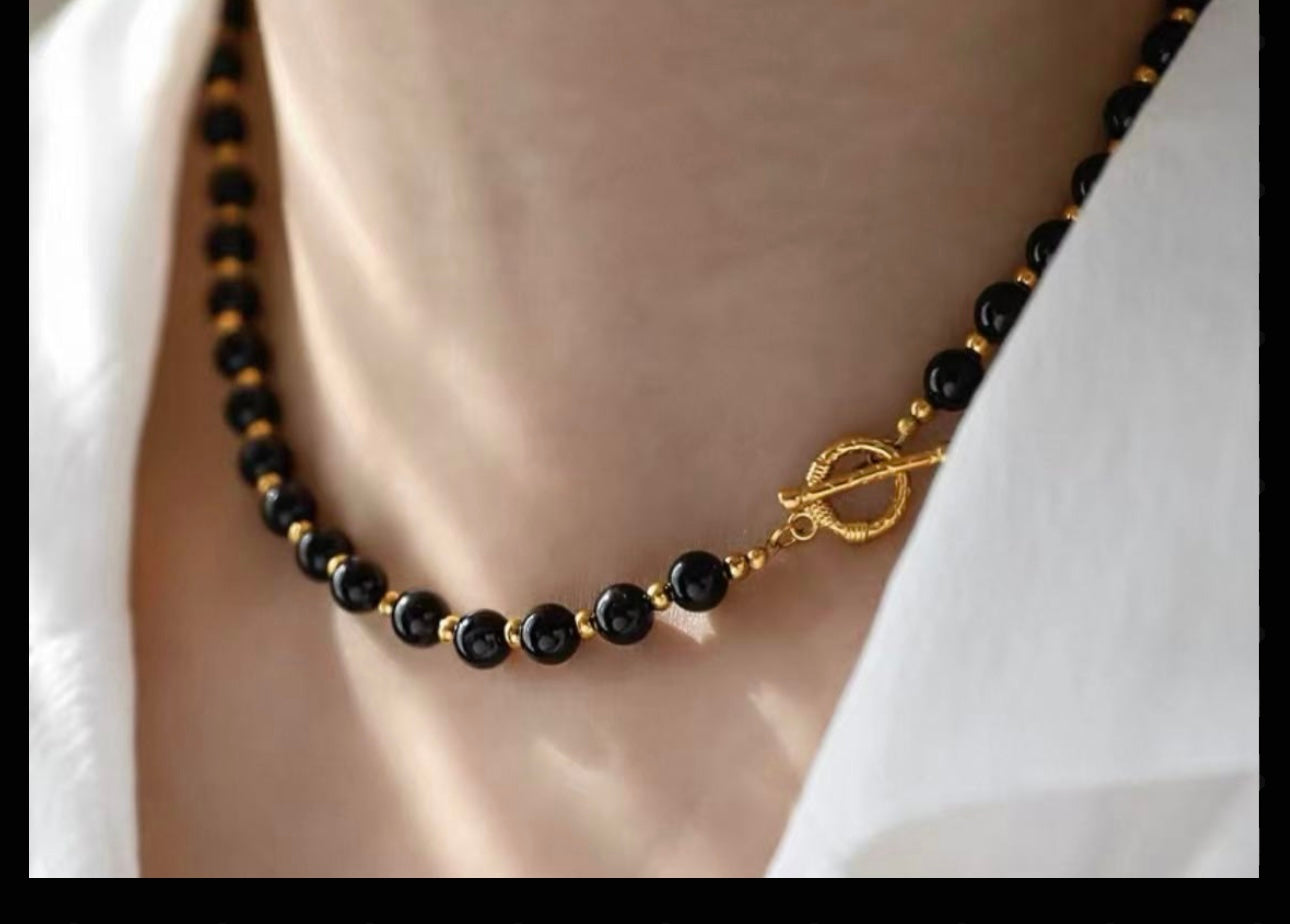 Geometric Lariat Necklace