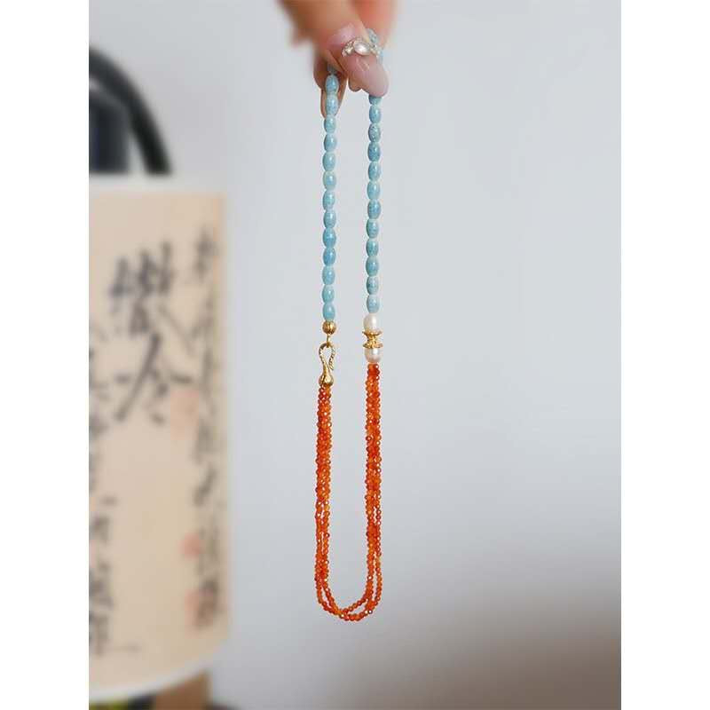 Geometric Lariat Necklace