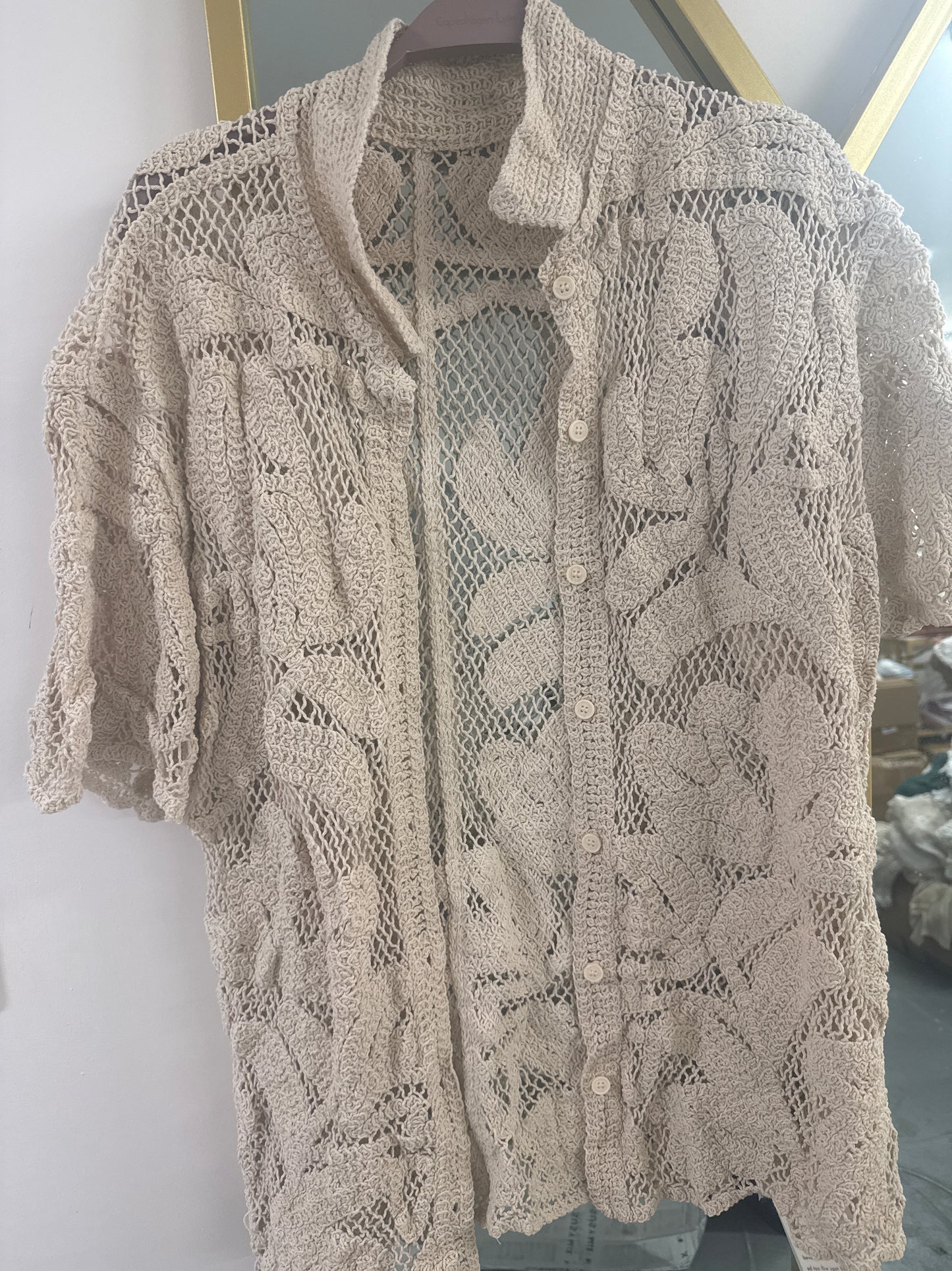 Crochet Lace Statement Jacket