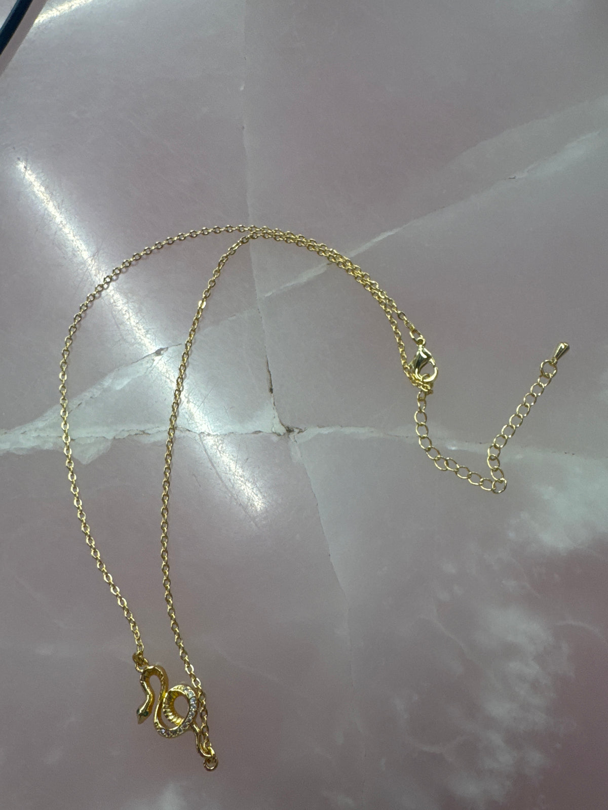Geometric Lariat Necklace